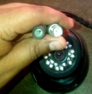 Dome CCTV Camera Balck