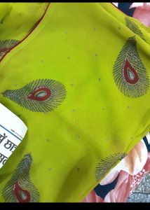 Pure Georgette New Saree