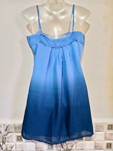 🎄Buy 1, Get 1 Free🎁M/ L Blue Umbre Dress