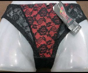 Lace Detail Panty 🖤