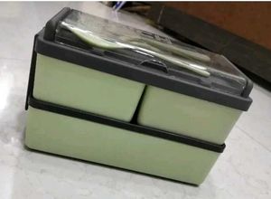 Mint Green Stackable Bento Box