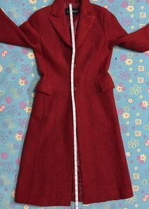 Alamode Red Wool Coat