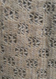 Beige Patterned shawl
