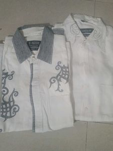 Combo Of 2 Men's Formal Shirts