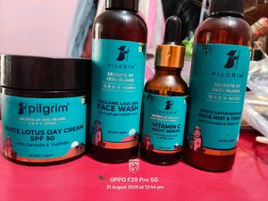 Pilgrim White Lotus Day Cream SPF 50 Kit