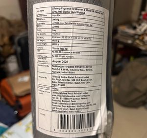 SEAL PACKED- Lifelong Yoga Mat