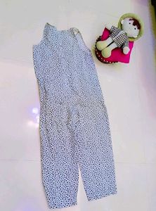 Polka Dot Styled Jumpsuit