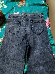 Wide Leg Denim Jeans