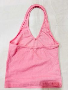 Pink Halter Top