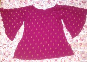 Bell Sleeve Top