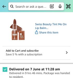 NEW MARS LIP TINT &amp; SWISS BEAUTY