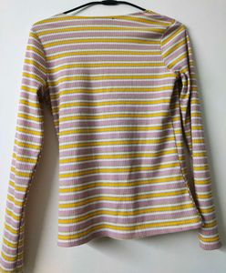 A Long Sleeve Wrap Tops