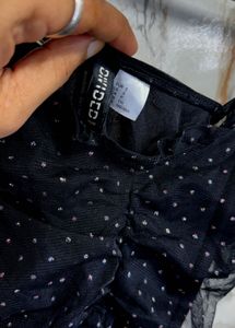 H&amp;M Dicided Polka Dots Bodycon Dress