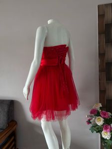 Red Short Party Dress