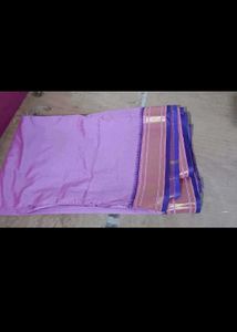 Elegant silk Purple Saree