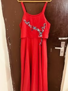 Zinc London red hot dress in L size