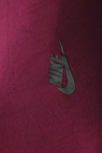Nike Burgundy Crop Top