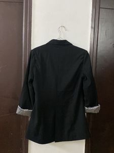 soft fabric Black Blazer size M