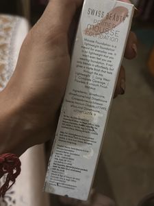 Swiss Beauty Primer Mousse Foundation White Ivory