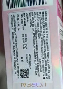 L'Oreal Eye Serum and i even gave free delivery 😊