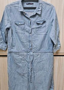 Denim Shirt Dress