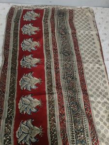 Kalamkari Silk Saree For Reena-n