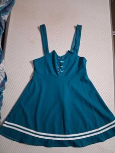 Blue Skater Dress
