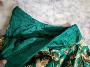 Green Lehenga Choli