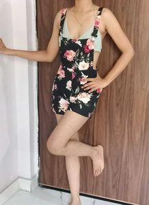 SHEIN Short Length Playsuit