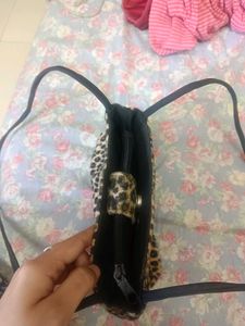 Leopard Print Handbag