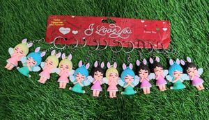 Set Of 12 Kawai Keychains