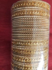 Gold Metal Set Bangles