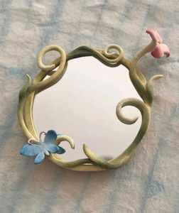 Floral Clay Mirror 🪞