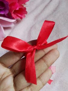 Pack Of 5 Coquette Bow Rubber Bands