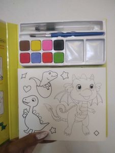 Dinosaur sugar watercolour