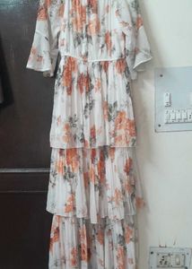 Floral Off-Shoulder Maxi Dress