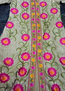 Floral Embroidered Kurti
