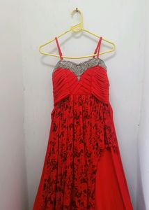 Red ♥️ beautiful Long Gown