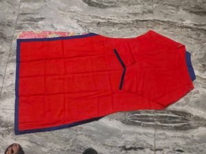 Red Floral Print Kurti