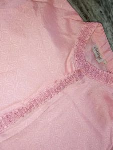 Boys Kurta Pink Full Sleeve