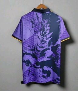 ADIDAS REAL MADRID PURPLE DRAGON JERSEY SIZE -L