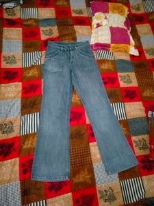 Vintage Black Bootcut Jeans