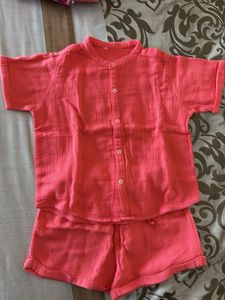 Cute Coral Kids Outfit