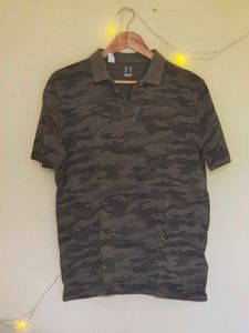 Polo Short Sleeve Camo Tee