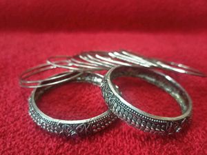 Full Oxidise Bangles