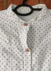 Striped Button Down Shirt Winter