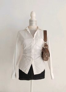 Zara Cotton Button Down Shirt