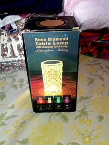 LED Crystal Table Lamp
