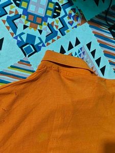 Orange Polo T-Shirt