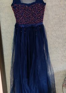 Navy Blue Gown